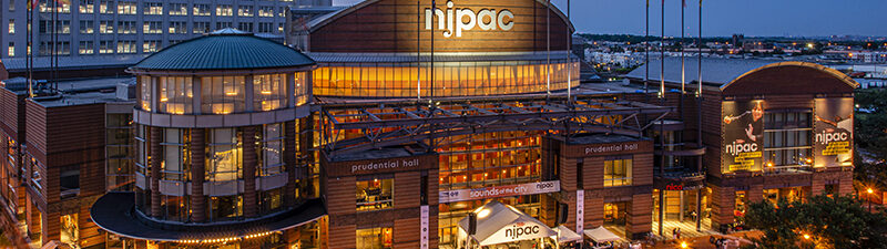 NJPAC Exterior Dusk